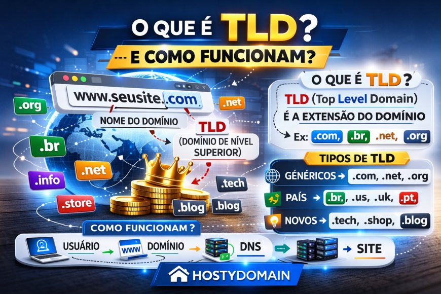 O que é TLD? Guia completo sobre domínios de topo e como funcionam