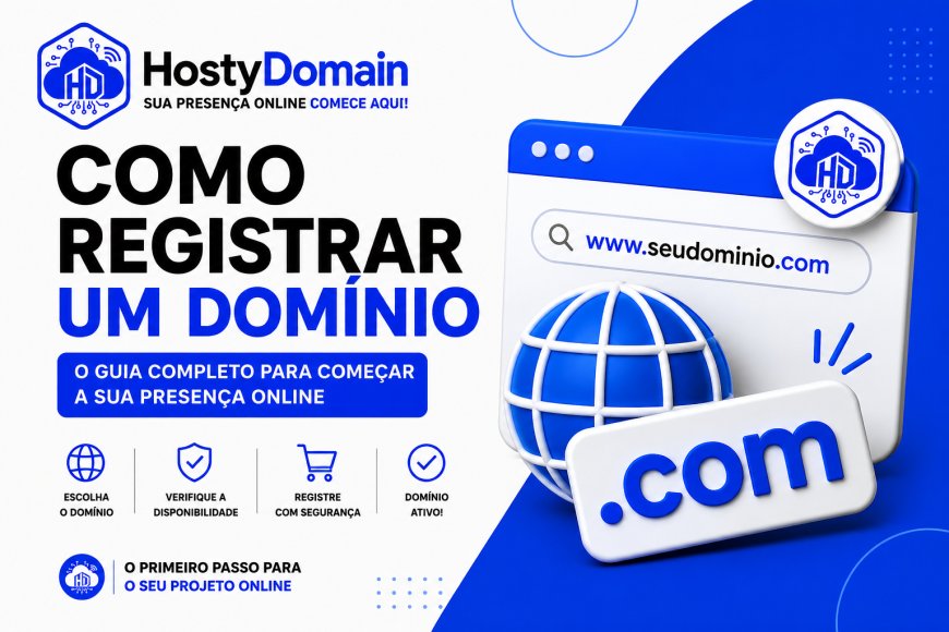 Como registar um domínio passo a passo na HostyDomain